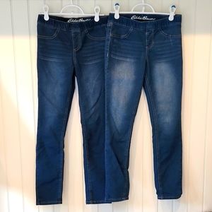 2 Eddie Bauer Girl Jeggings Size 12